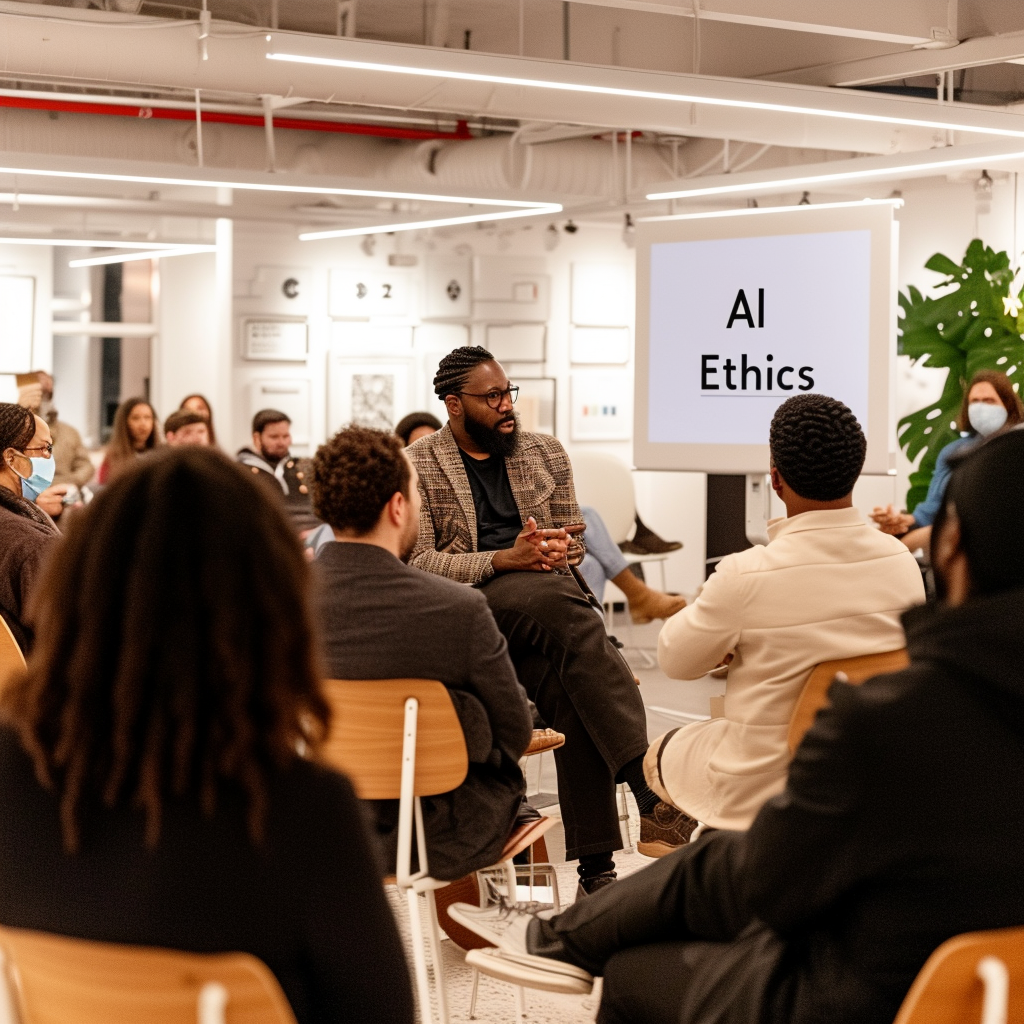 A Virtual Town Hall on AI Ethics